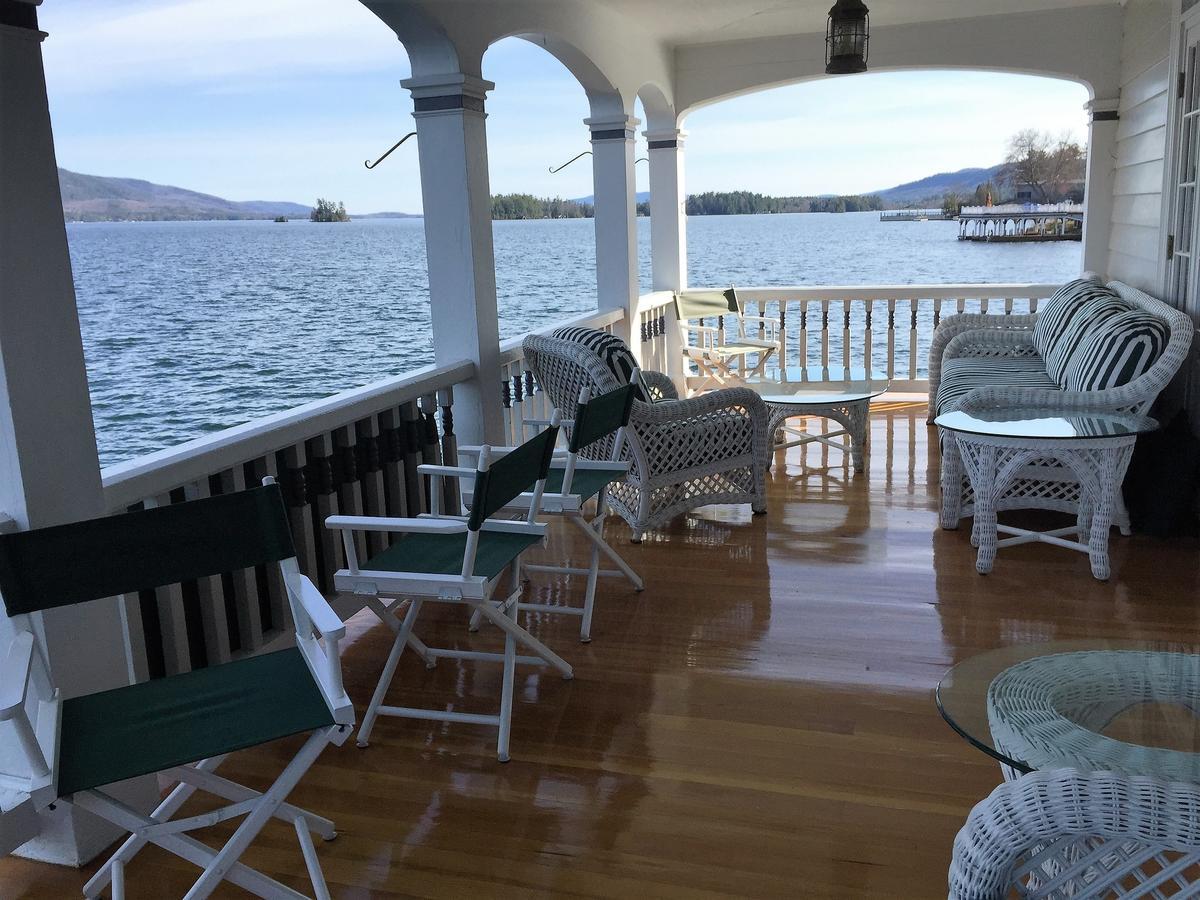 Lake George Boathouse Waterfront Lodging Bolton Landing Esterno foto