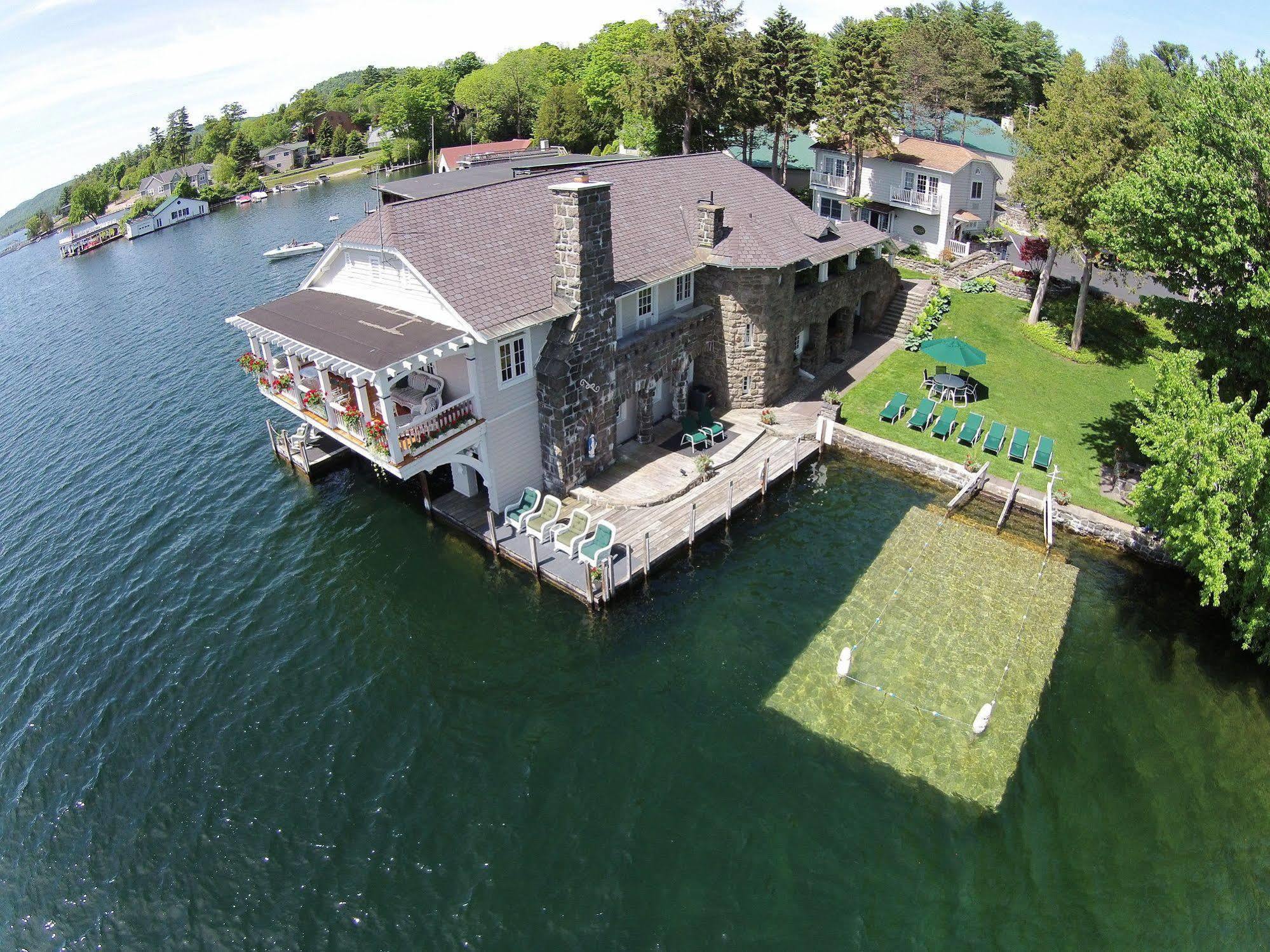 Lake George Boathouse Waterfront Lodging Bolton Landing Esterno foto