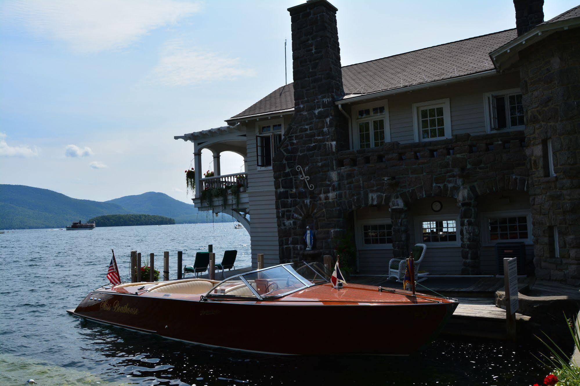 Lake George Boathouse Waterfront Lodging Bolton Landing Esterno foto