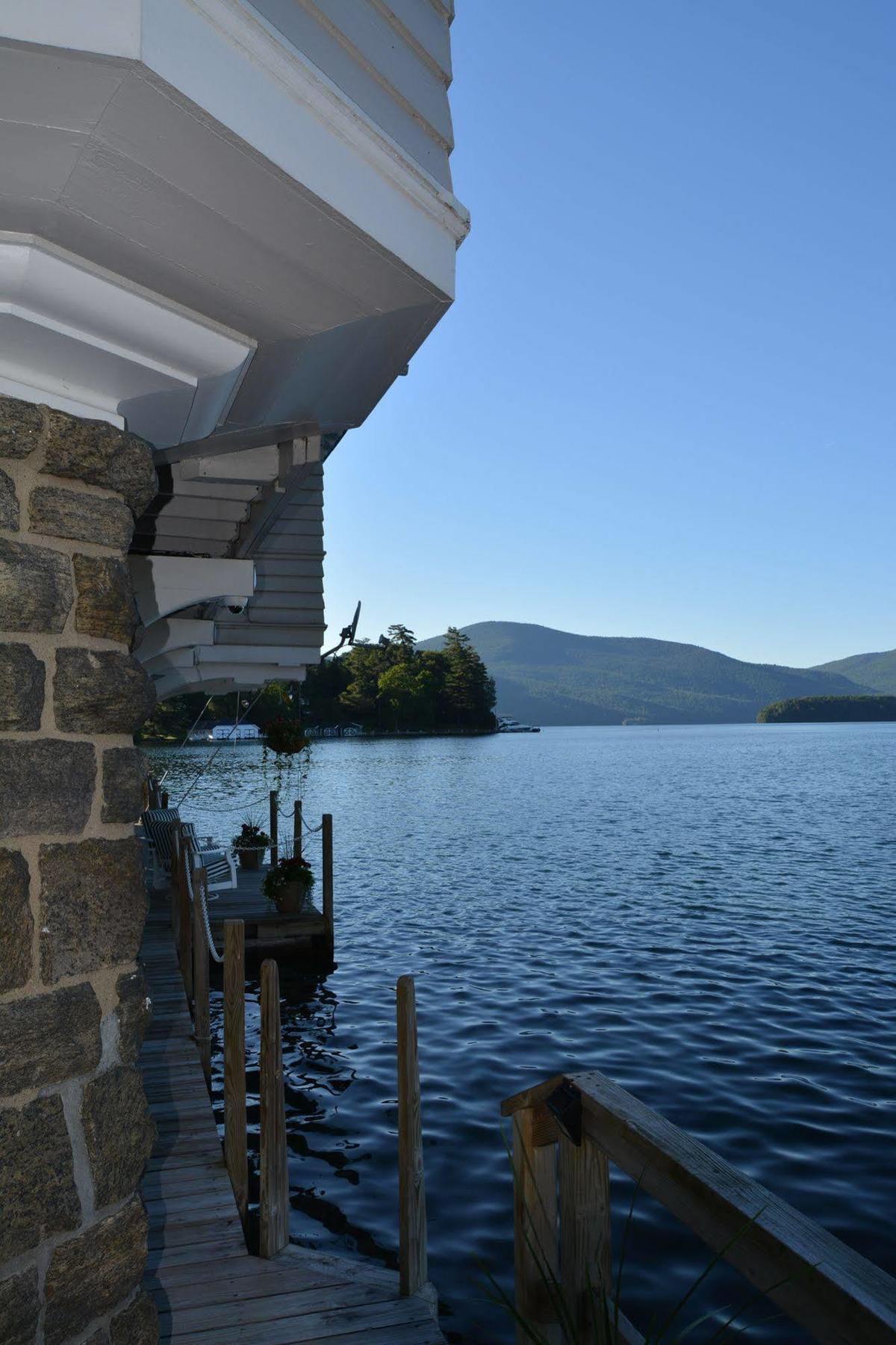 Lake George Boathouse Waterfront Lodging Bolton Landing Esterno foto