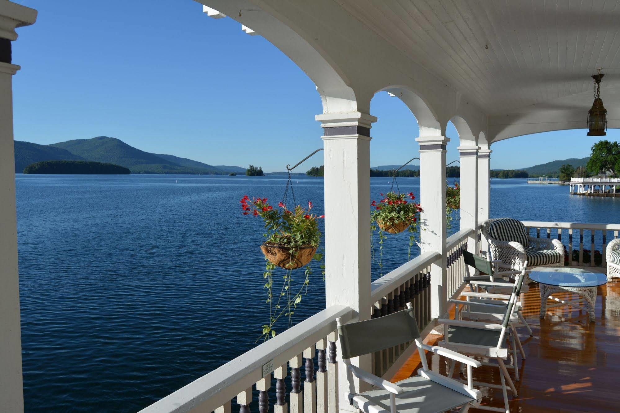 Lake George Boathouse Waterfront Lodging Bolton Landing Esterno foto